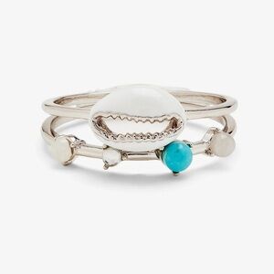 Pura Vida Ring Stack size 6 New with tag